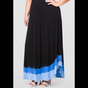 TIE DYE MAXI SKIRT